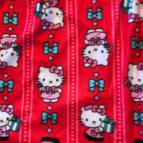 Hello Kitty Pajamas Hello Kitty Xmas Night Gown Girth 4t Nwt Ruffle